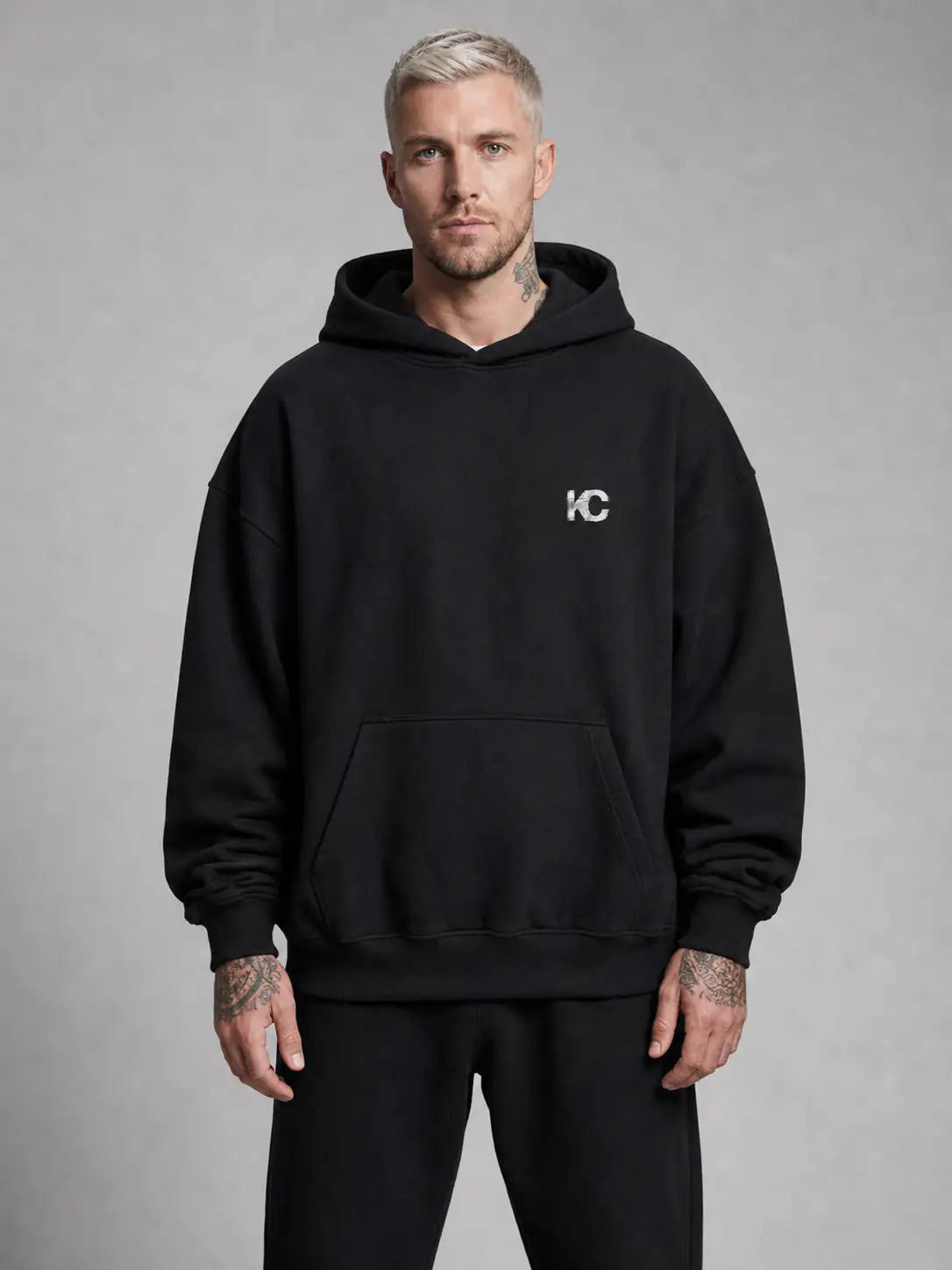 The World Is Loud Heavy Hoodie — Black