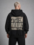 System Overload Heavy Hoodie — Black