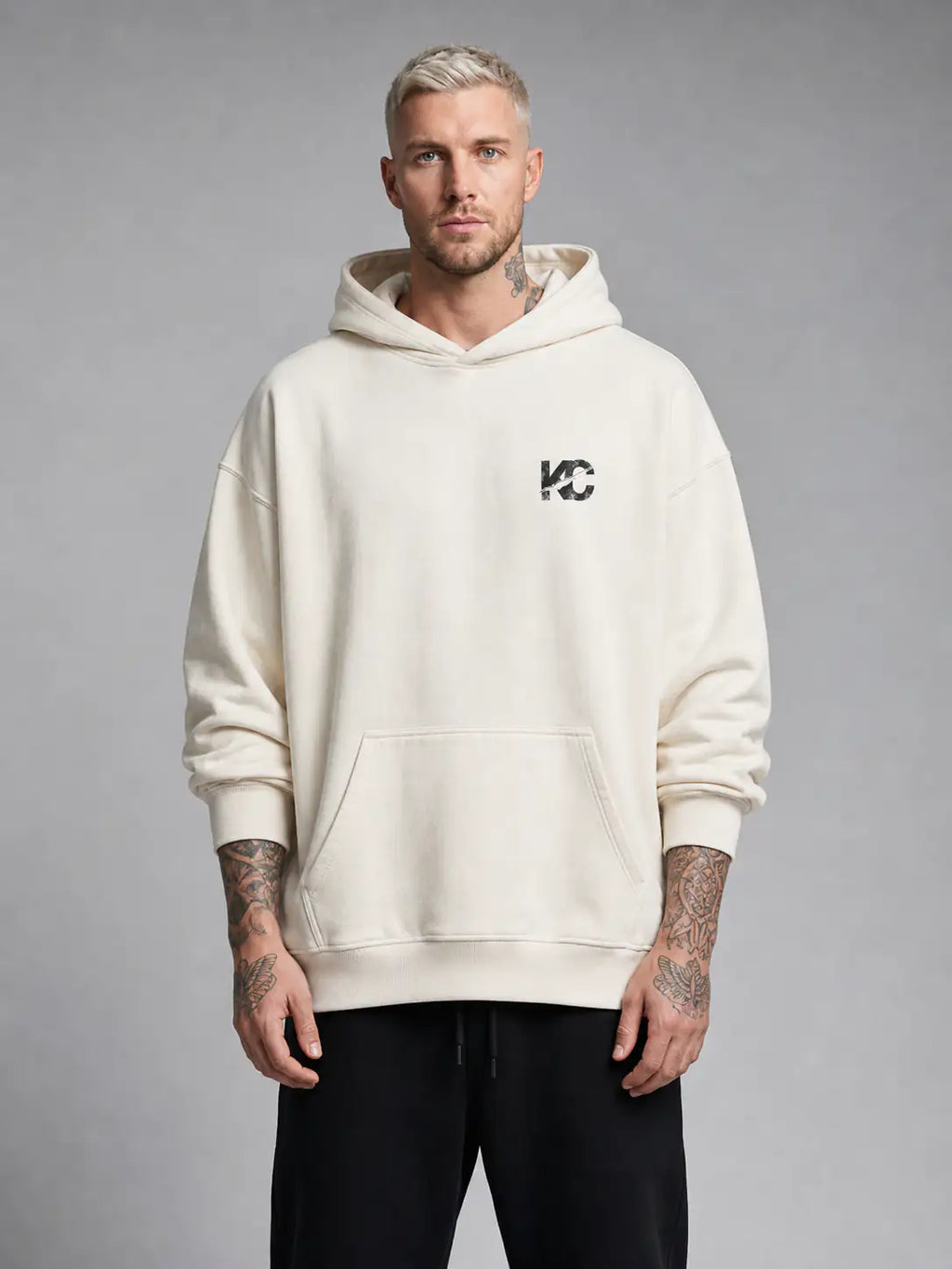 Cut The Noise Heavy Hoodie — Natural Raw