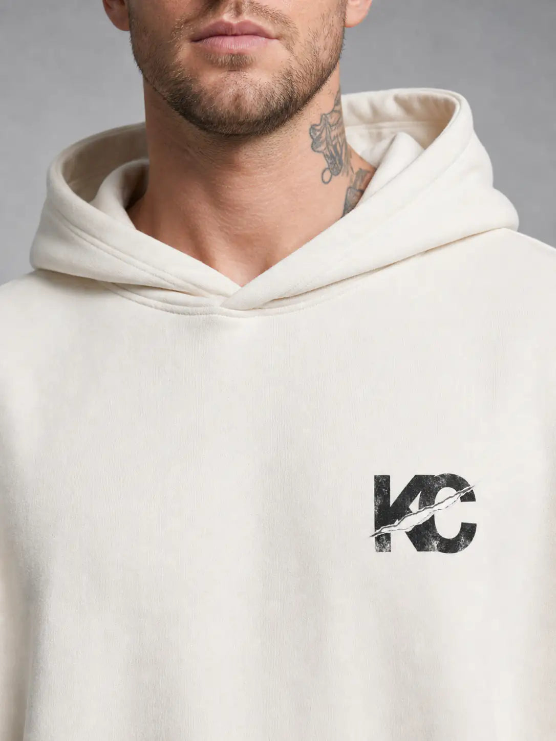 Cut The Noise Heavy Hoodie — Natural Raw