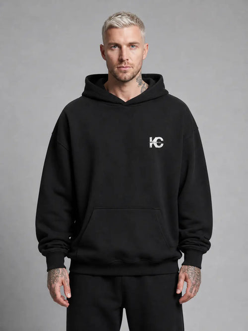 Access Denied Heavy Hoodie — Black