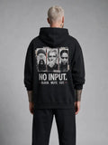 No Input Heavy Hoodie — Black