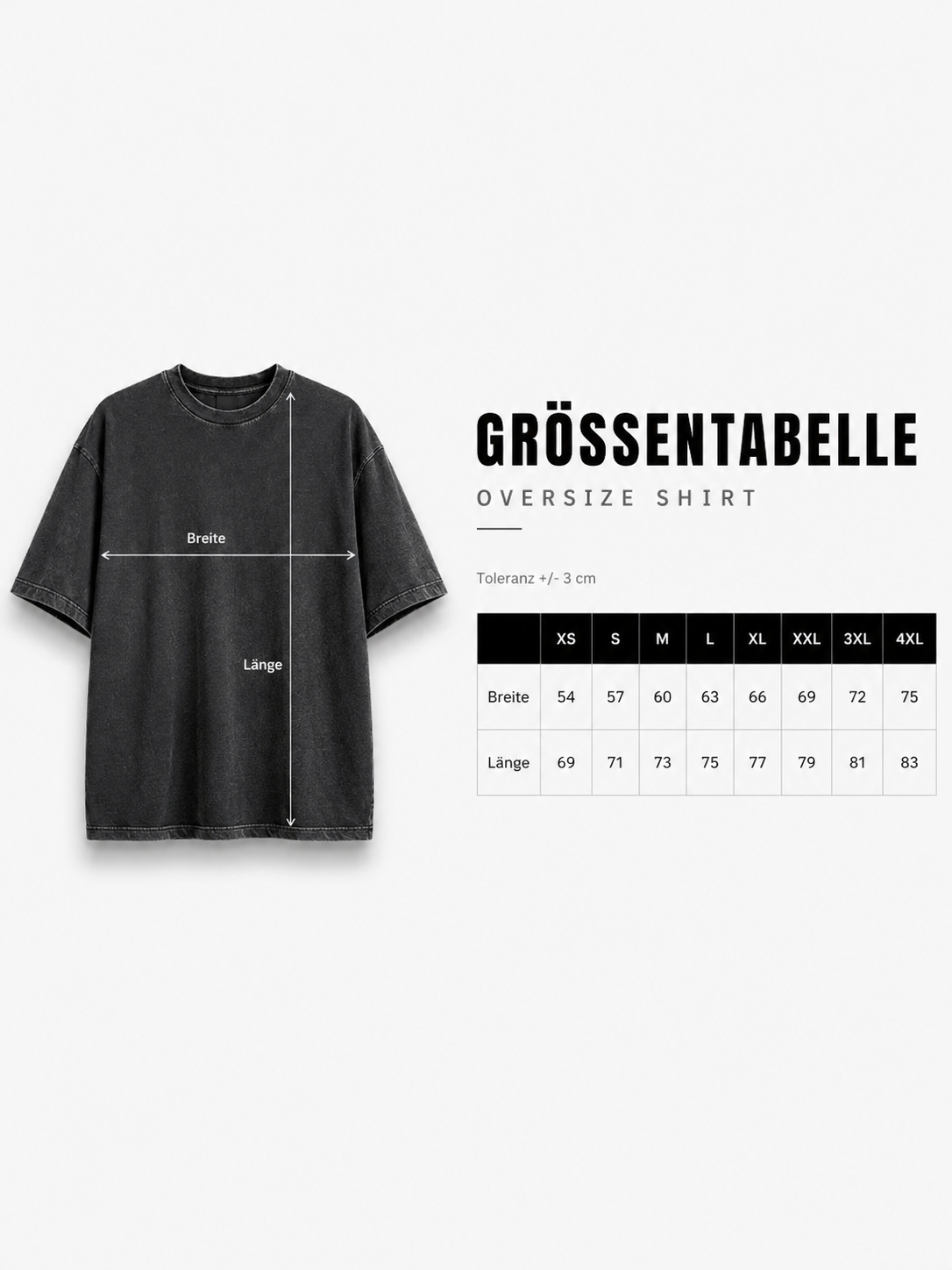 Cut The Noise Heavy Tee — Washed Black